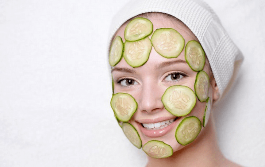 Mascarilla facial rejuvenecedora de pepino